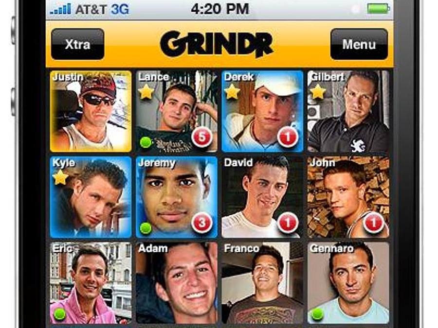 Mit der App Grindr besteht die Möglichkeit, sich gegenseitig per GPS zu orten und zu verabreden. Foto: Grindr/dpa
