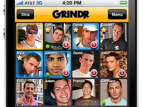 Mit der App Grindr besteht die Möglichkeit, sich gegenseitig per GPS zu orten und zu verabreden. Foto: Grindr/dpa