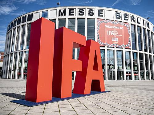 Die Technik-Messe IFA in Berlin wird in diesem Jahr doch nicht stattfinden. Foto: Fabian Sommer/dpa
