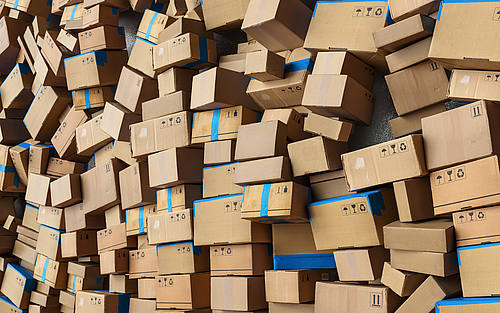 Paketstapel