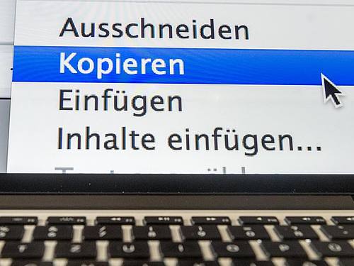 Computerbildschirm - Zwischenablage. Foto: picture alliance / dpa