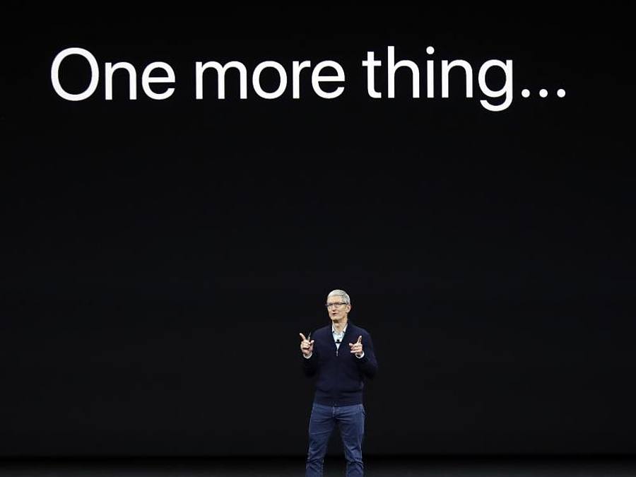 Am Montag wird auch Apple-CEO Tim Cook im McEnery Convention Center in San Jose sprechen. Foto: Marcio Jose Sanchez/AP