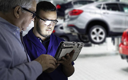 Autofabrik rugged Tablet