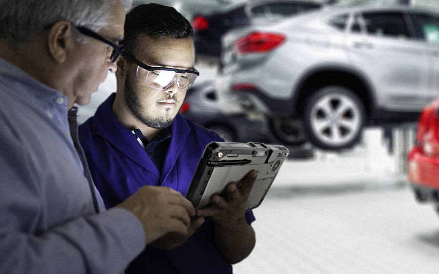 Autofabrik rugged Tablet