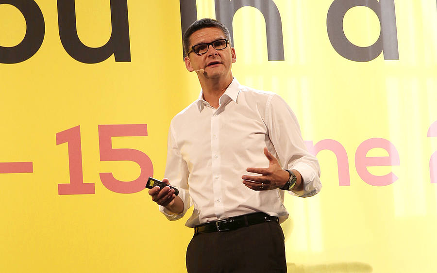 Oliver Frese, Vorstand der Deutschen Messe AG