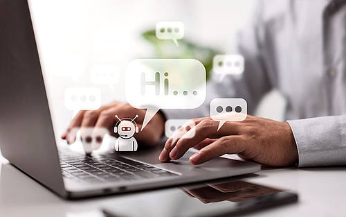 Chatbot im Einsatz