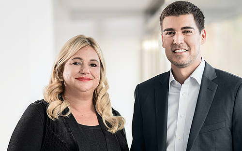 Jayne Archbold (CEO) und Christopher Catterfeld (Chief Marketing & Product Officer) bei Iptor