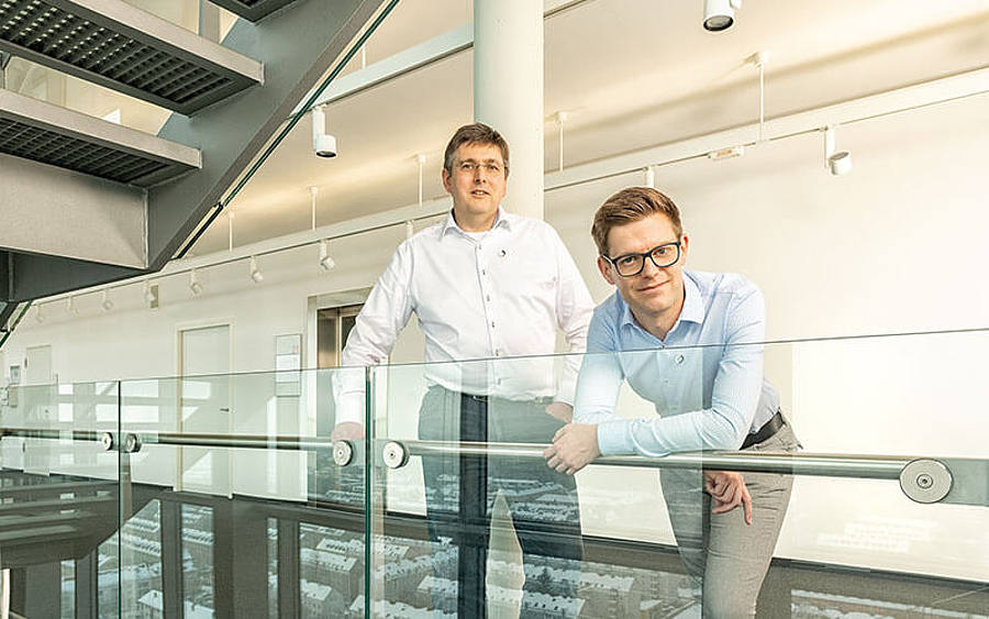 Michael Schöberl und Michael Schaich