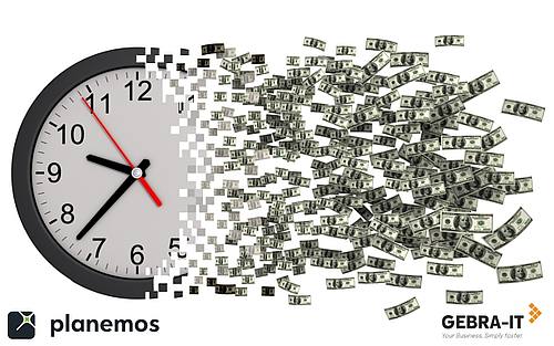 Uhr, Geldscheine