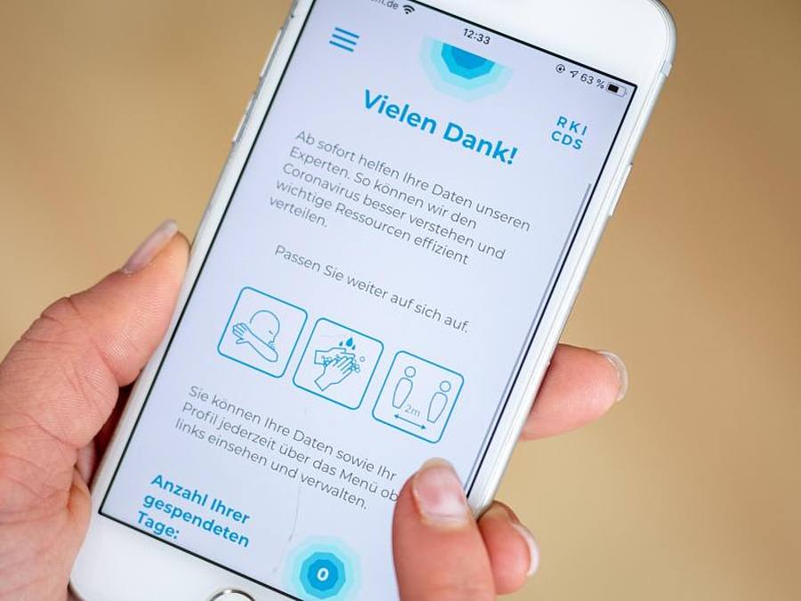 Apps auf Smartphone. Foto: John Macdougall/AFP-Pool/dpa