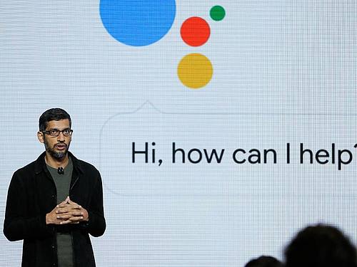 Google-Chef Sundar Pichai ((Foto: Eric Risberg))