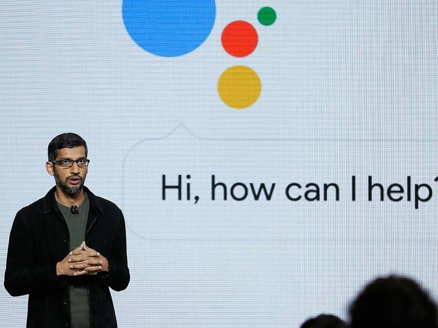 Google-Chef Sundar Pichai ((Foto: Eric Risberg))
