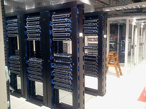 Server-Racks  im Rechenzentrum
