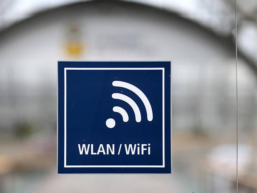 WLAN-Symbol. Foto: Jan Woitas/ZB/dpa