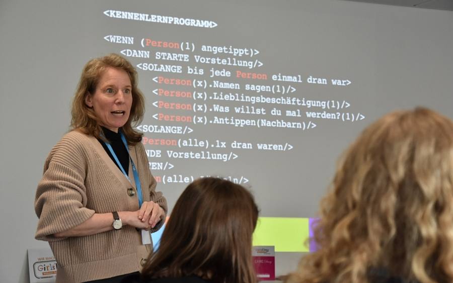 Mädchen erhalten Einblick in die IT-Branche