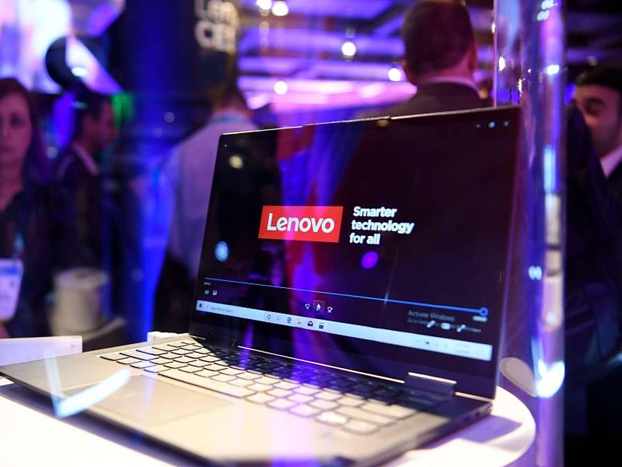 Auf der CES in Las Vegas stellte Lenovo erst vor wenigen Tagen einen ersten PC mit 5G-Unterstützung vor. Foto: Wu Xiaoling/XinHua/dpa