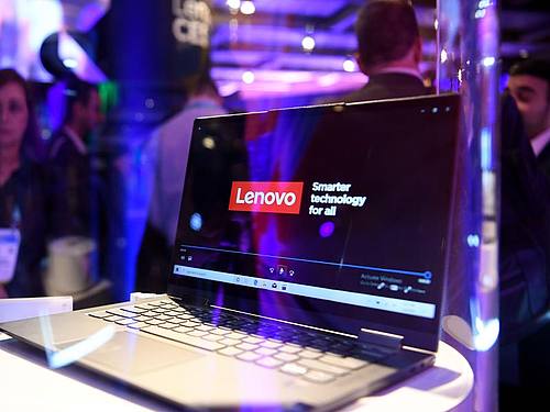 Auf der CES in Las Vegas stellte Lenovo erst vor wenigen Tagen einen ersten PC mit 5G-Unterstützung vor. Foto: Wu Xiaoling/XinHua/dpa