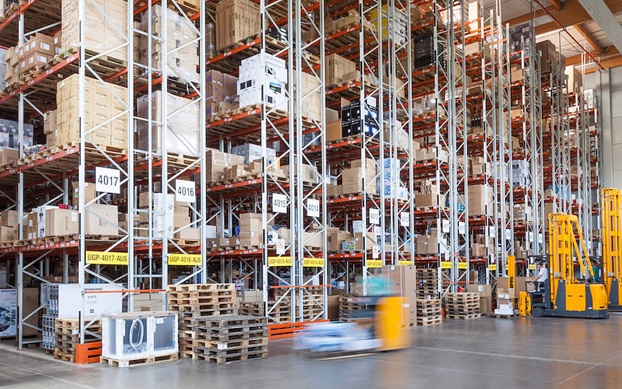 Ein Blick in Duttenhofers Logistikzentrum