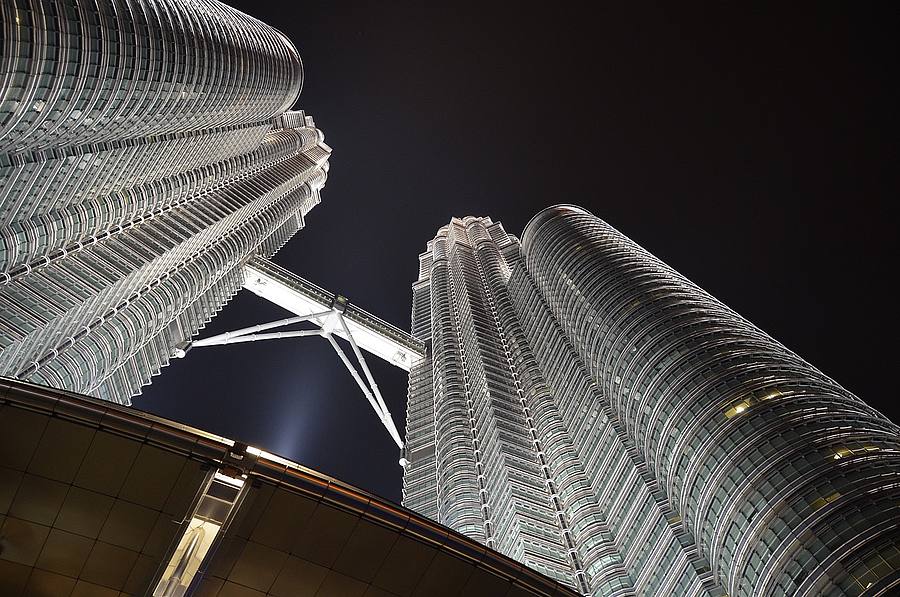 Die Petronas-Towers in Kuala Lumpur, der Hauptstadt Malaysias
