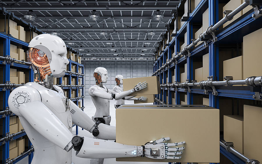 Roboter lenken und finden