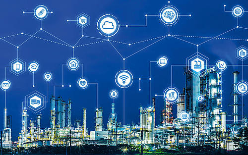 Modellfabrik für Industrie 4.0