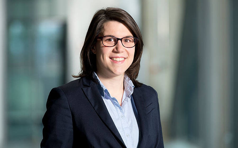 Julia Berg, Gruppenleiterin Kooperierende Robotik am Fraunhofer IGCV
