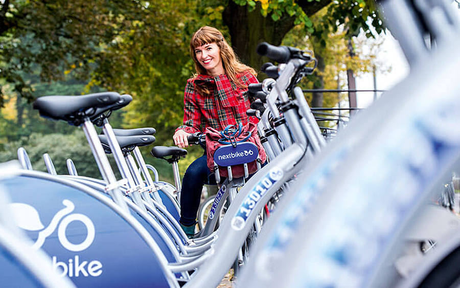 Mareike Rauchhaus, Head of PR und Marketing national bei Nextbike.