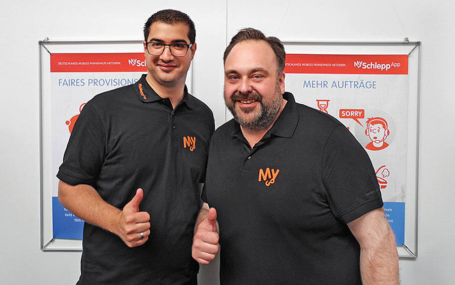 Santosh Satschdeva und Frank Heck 