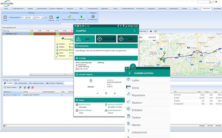 App von Arealcontrol