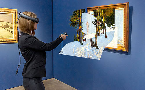 AR-Anwendung in der Kunsthalle München