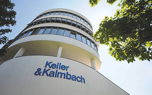 Die Firmenzentrale von Keller & Kalmbach in Unterschleissheim.