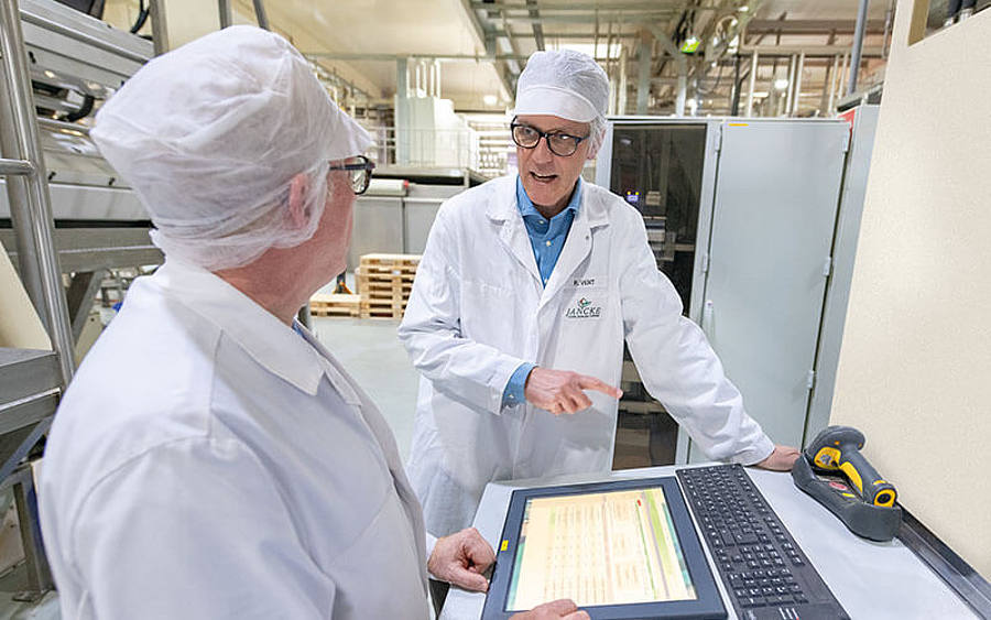 Produktion bei der Gebr. Jancke GmbH