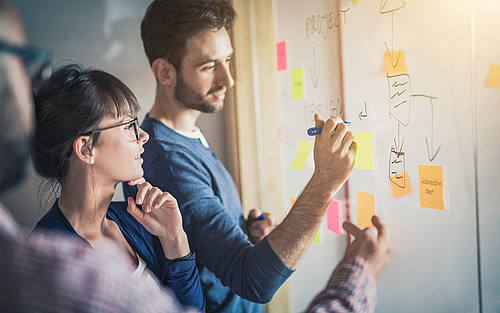 Auch die Start-ups der Messe liefern neue Lösungen für den Mittelstand.