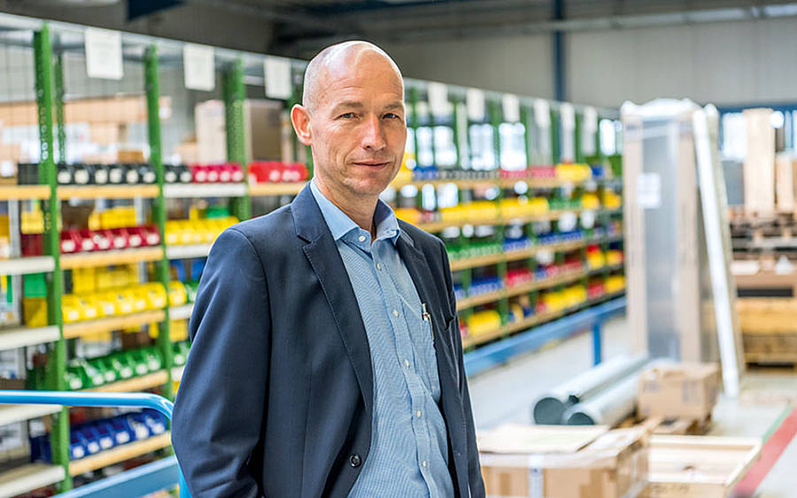 Franz-Josef Klegraf im Werk