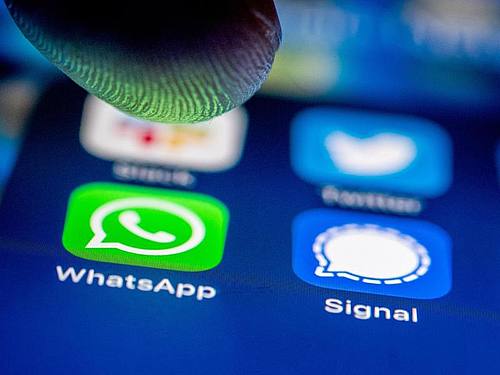 Der bei Signal entwickelte Verschlüsselungs-Algorithmus wird auch von WhatsApp eingesetzt. Foto: Zacharie Scheurer/dpa