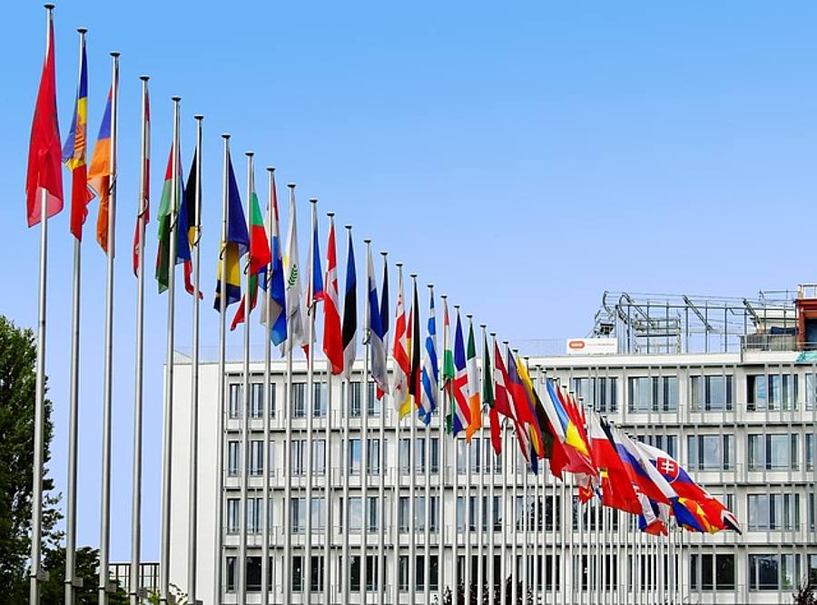 Flaggen der EU-Länder
