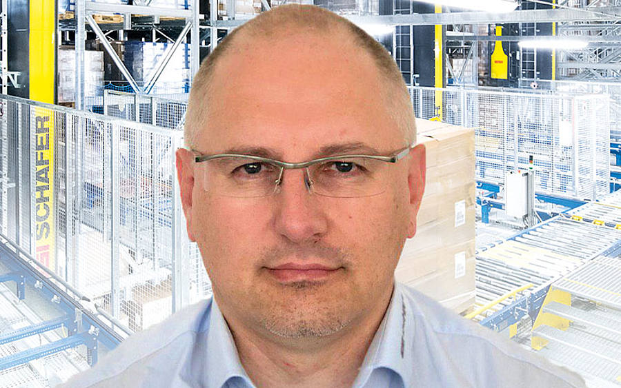 Dimitry Ellin, Head of Pre-Sales bei SSI Schäfer