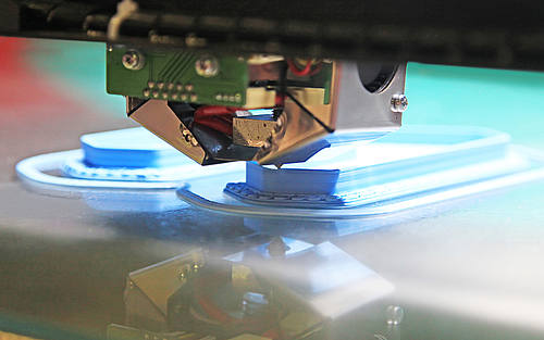 3D-Drucker im Einsatz