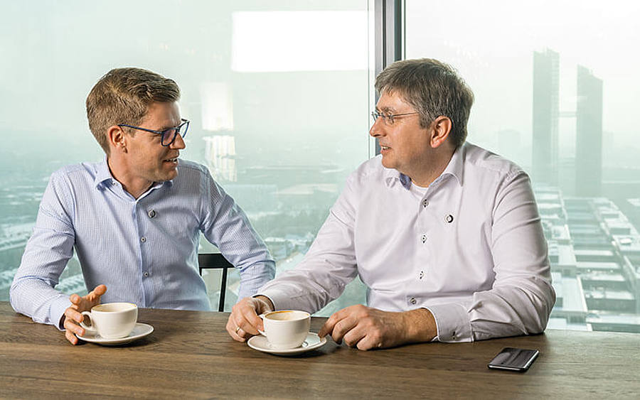 Michael Schöberl und Michael Schaich