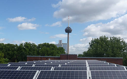 Photovoltaikanlage in Köln