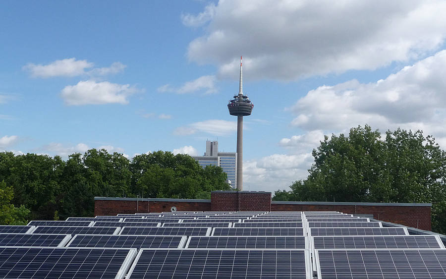 Photovoltaikanlage in Köln