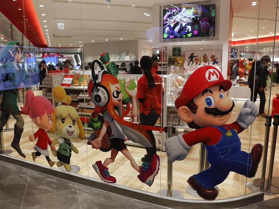 Nintendo kommt durch die globale Chip-Knappheit besser als seine Konsolen-Rivalen. Foto: Jae C. Hong/AP/dpa