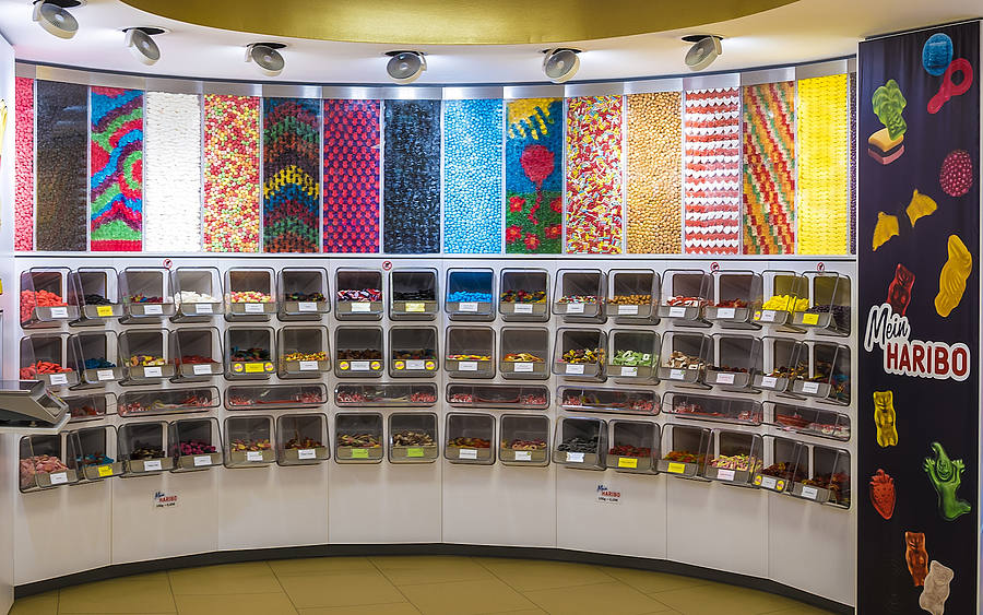 Haribo startet Outlet-Verkauf in Deutschland.