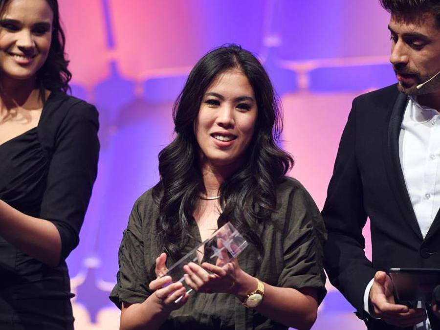 Die Chemikerin Mai Thi Nguyen-Kim erläutert auf Youtube verständlich wissenschaftliche Zusammenhänge. ((Foto: Henning Kaiser))