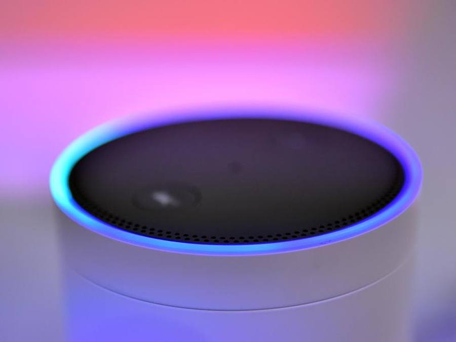 Alexa soll nun in einfache Gespräche im Haushalt eingebunden werden können. Foto: Britta Pedersen/dpa-Zentralbild/dpa