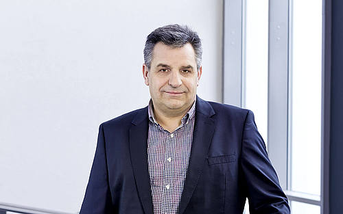 Günter Velten, Gründer und Geschäftsführer des ERP-Anbieters Nissen & Velten Software in Stockach.