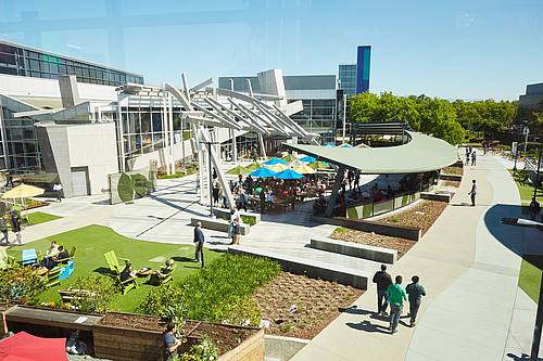 Der Googleplex-Campus