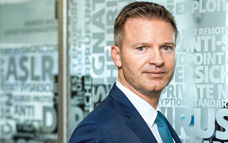 Holger Suhl, Country Manager DACH von Eset Deutschland