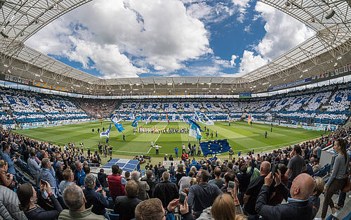 TSG Hoffenheim mit interaktivem „Data Space“