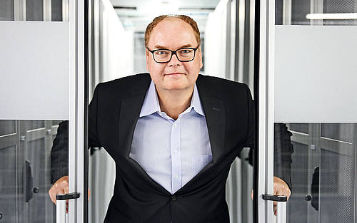 Jürgen Städing, Vorstand der Noris Network AG.